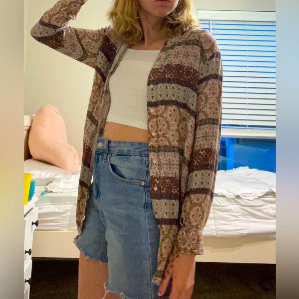 White Crow button down long-sleeve